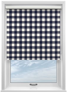 Gingham, Hudds - Twist&Fit Roller Blind